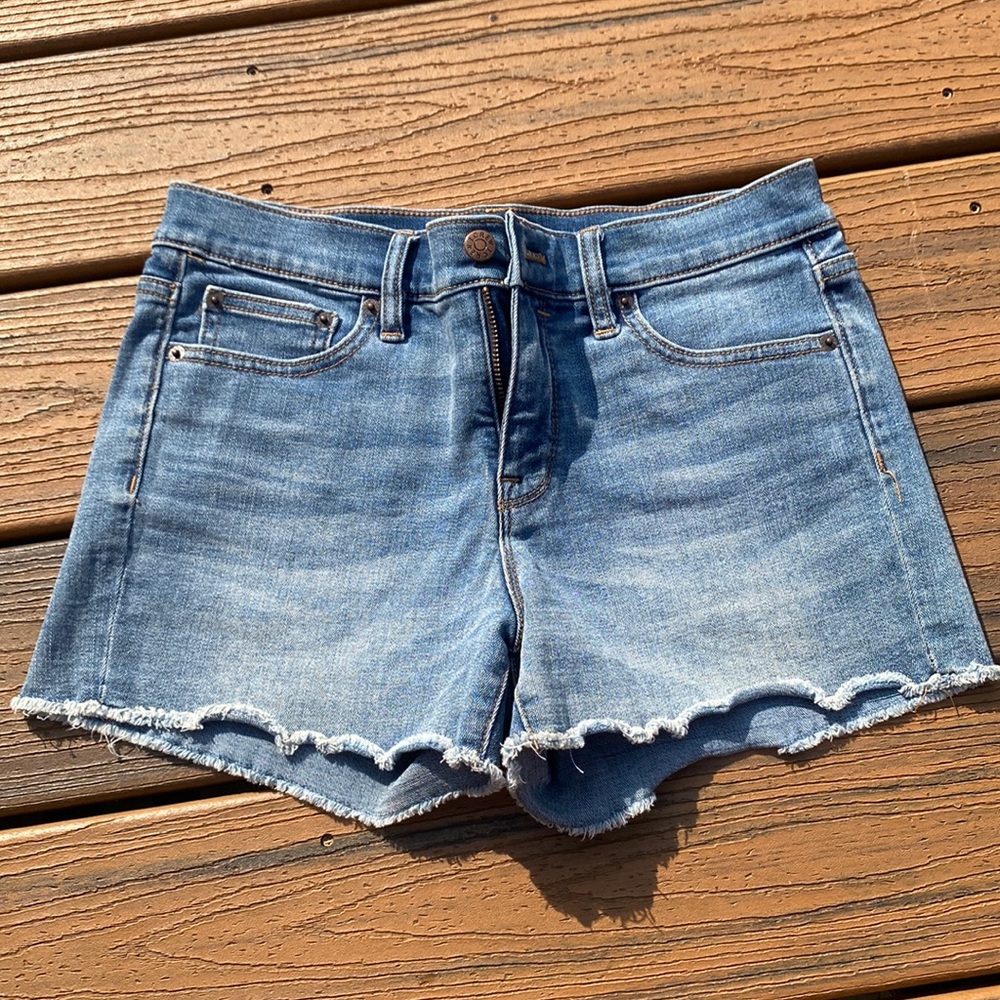 J. crew jean shorts